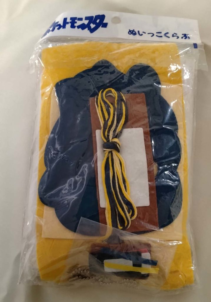 ポケットモンスター　ぬいっこくらぶパッケージ裏面