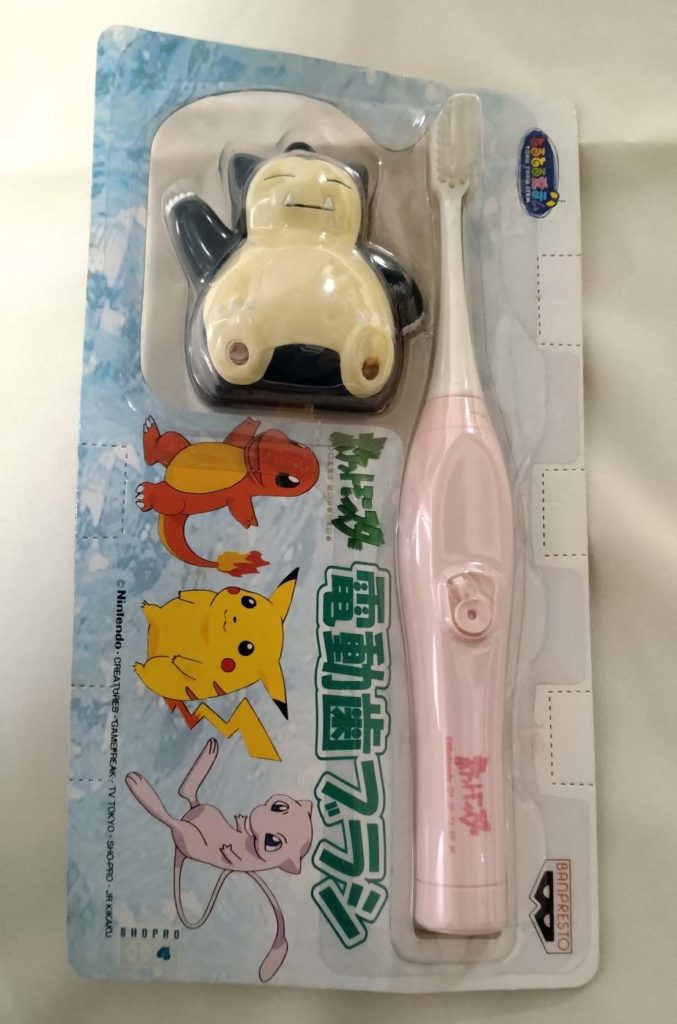 ポケットモンスター電動歯ブラシ　カビゴンのパッケージ