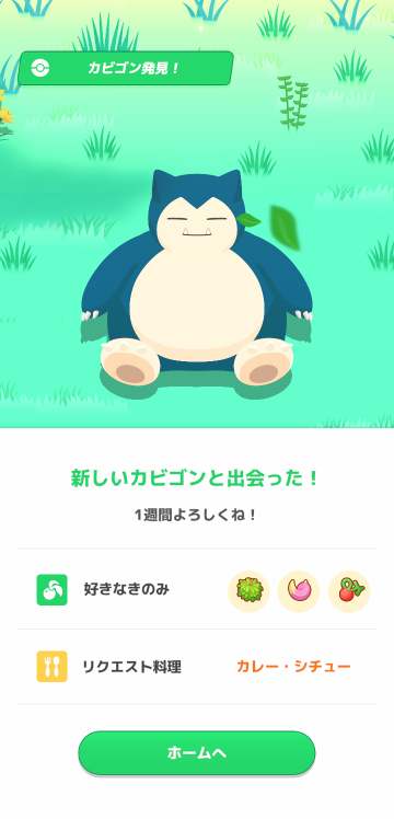 ラピスラズリのカビゴン